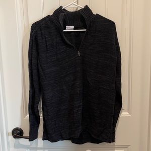 Mens Columbia Quarter Zip Sweater